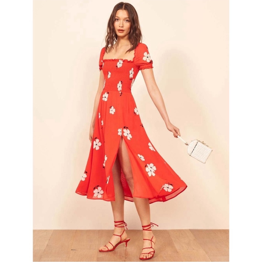 Reformation Inka Dress in Chiquita Print | XL NWT